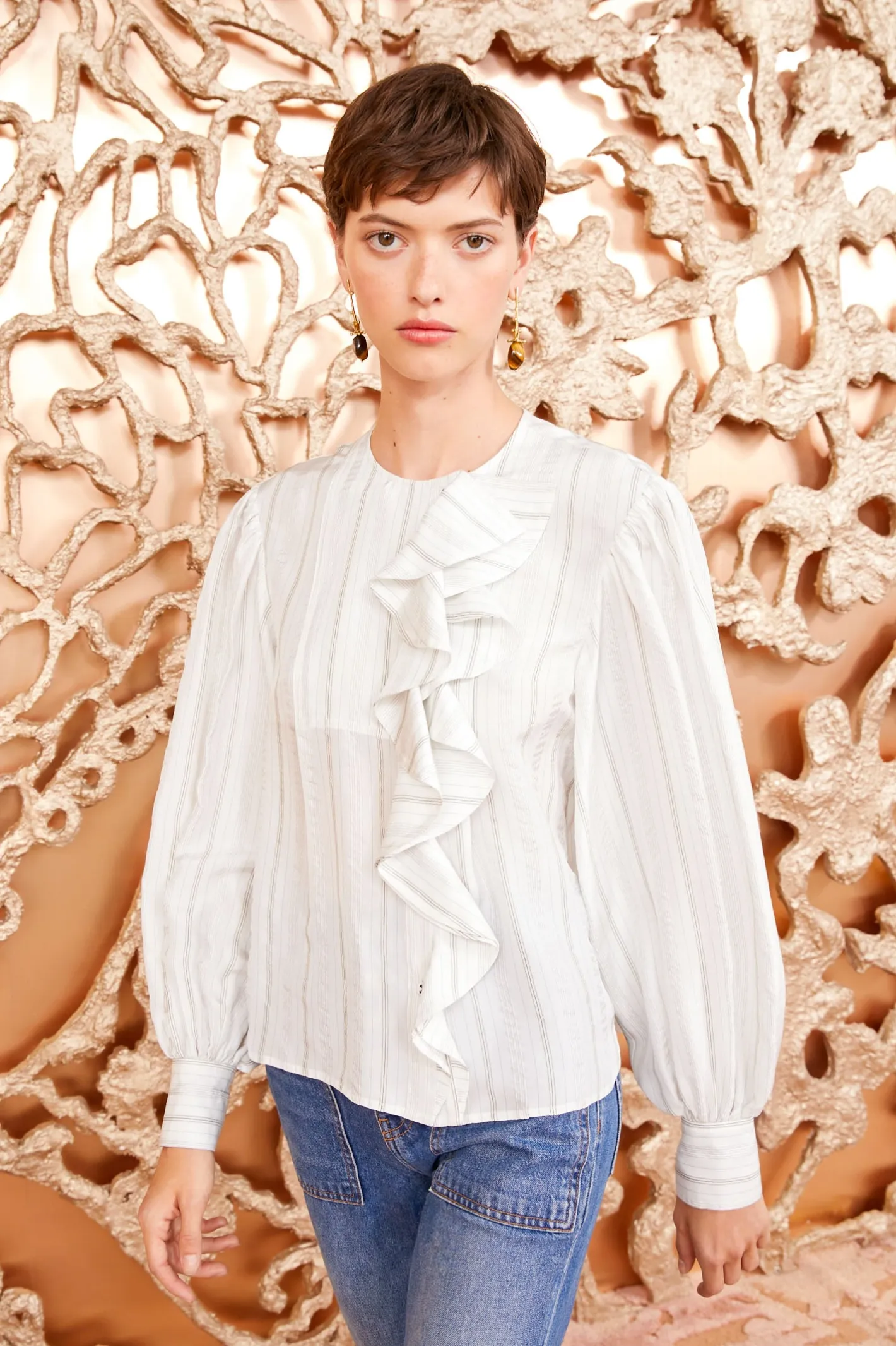Ulla Johnson Adelaide Blouse< Tops