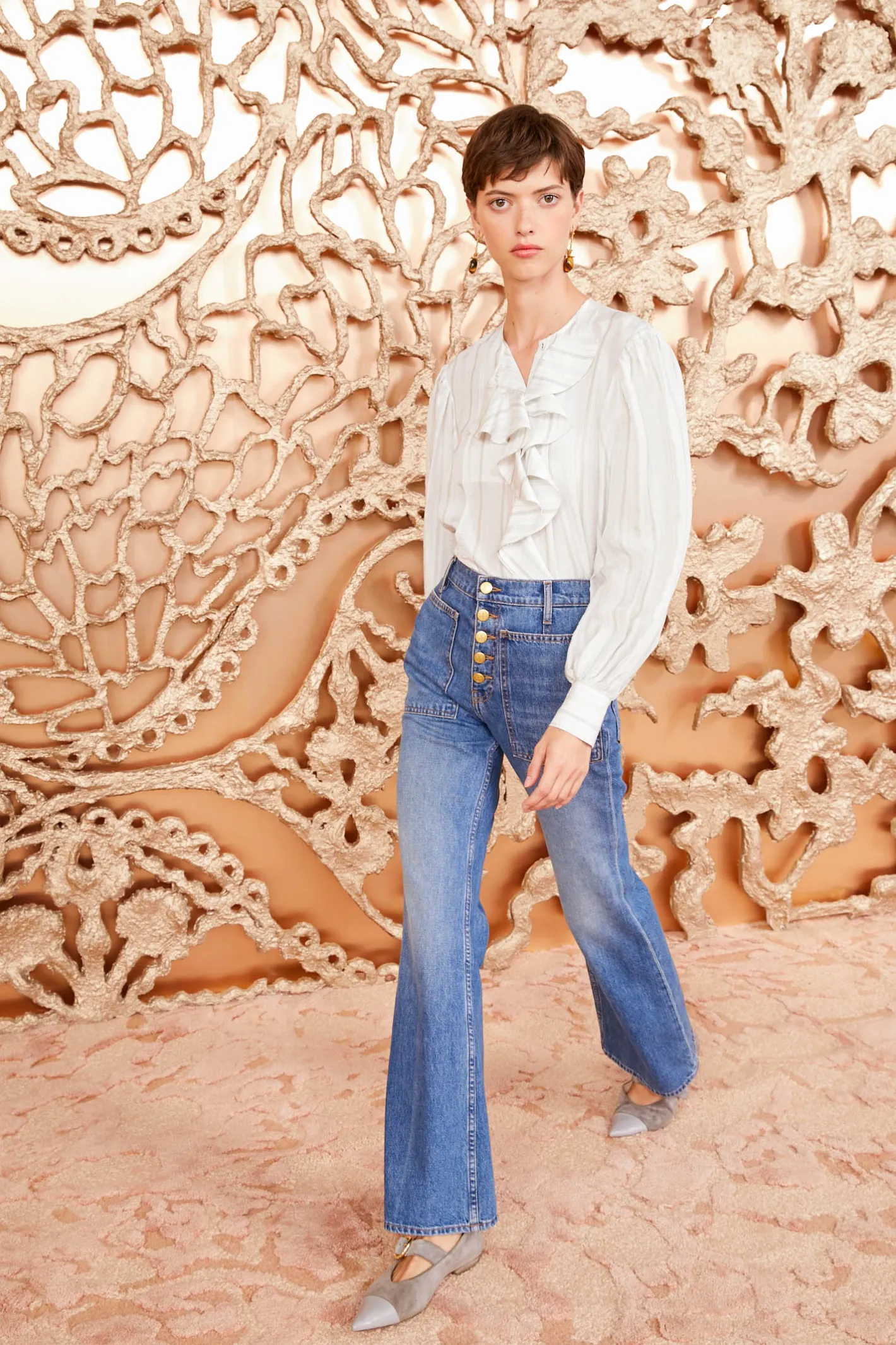 Ulla Johnson Adelaide Blouse< Tops