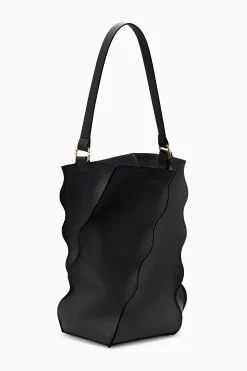 Ulla Johnson Adria Pleated Wave Bucket< Handbags