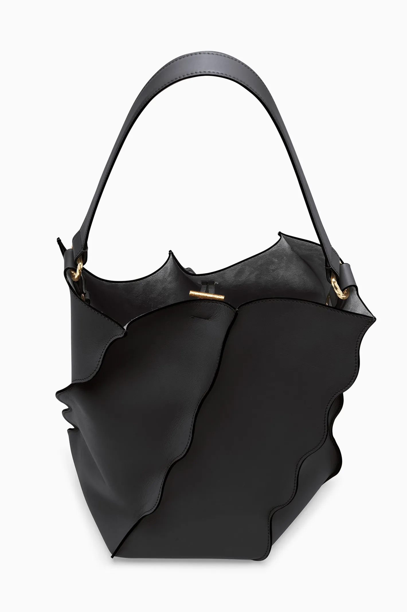 Ulla Johnson Adria Pleated Wave Bucket< Handbags