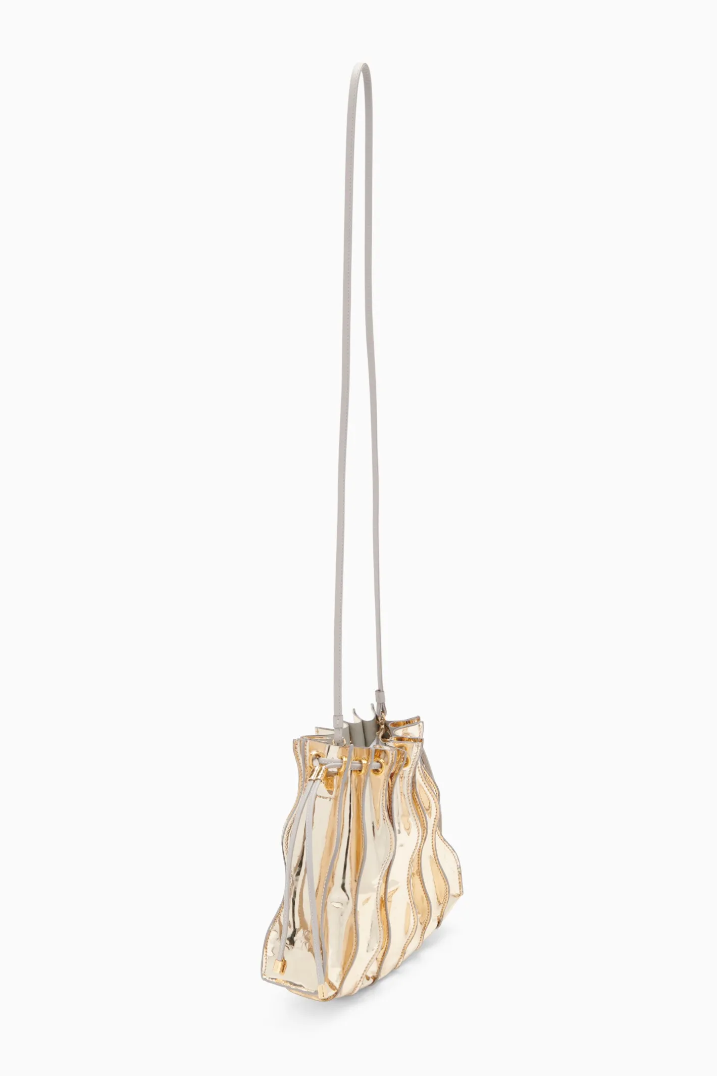 Ulla Johnson Adria Pleated Wave Crossbody< Handbags