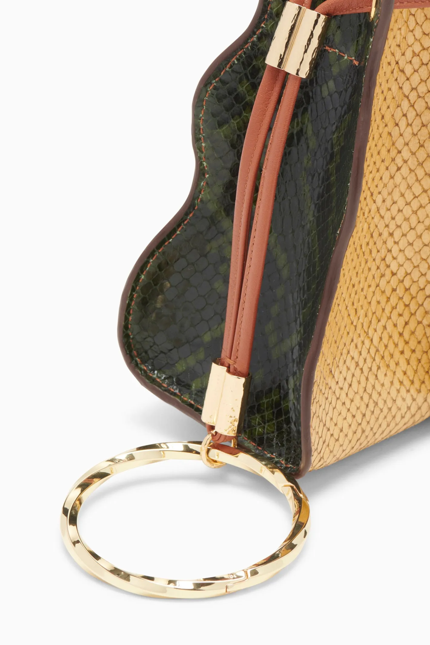 Ulla Johnson Adria Pleated Wave Pochette< Handbags