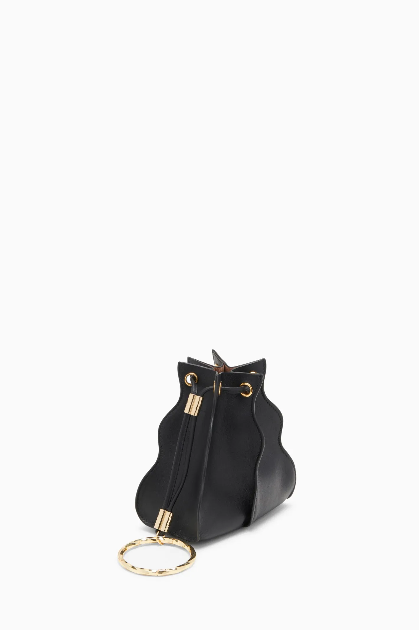 Ulla Johnson Adria Pleated Wave Pochette< Handbags