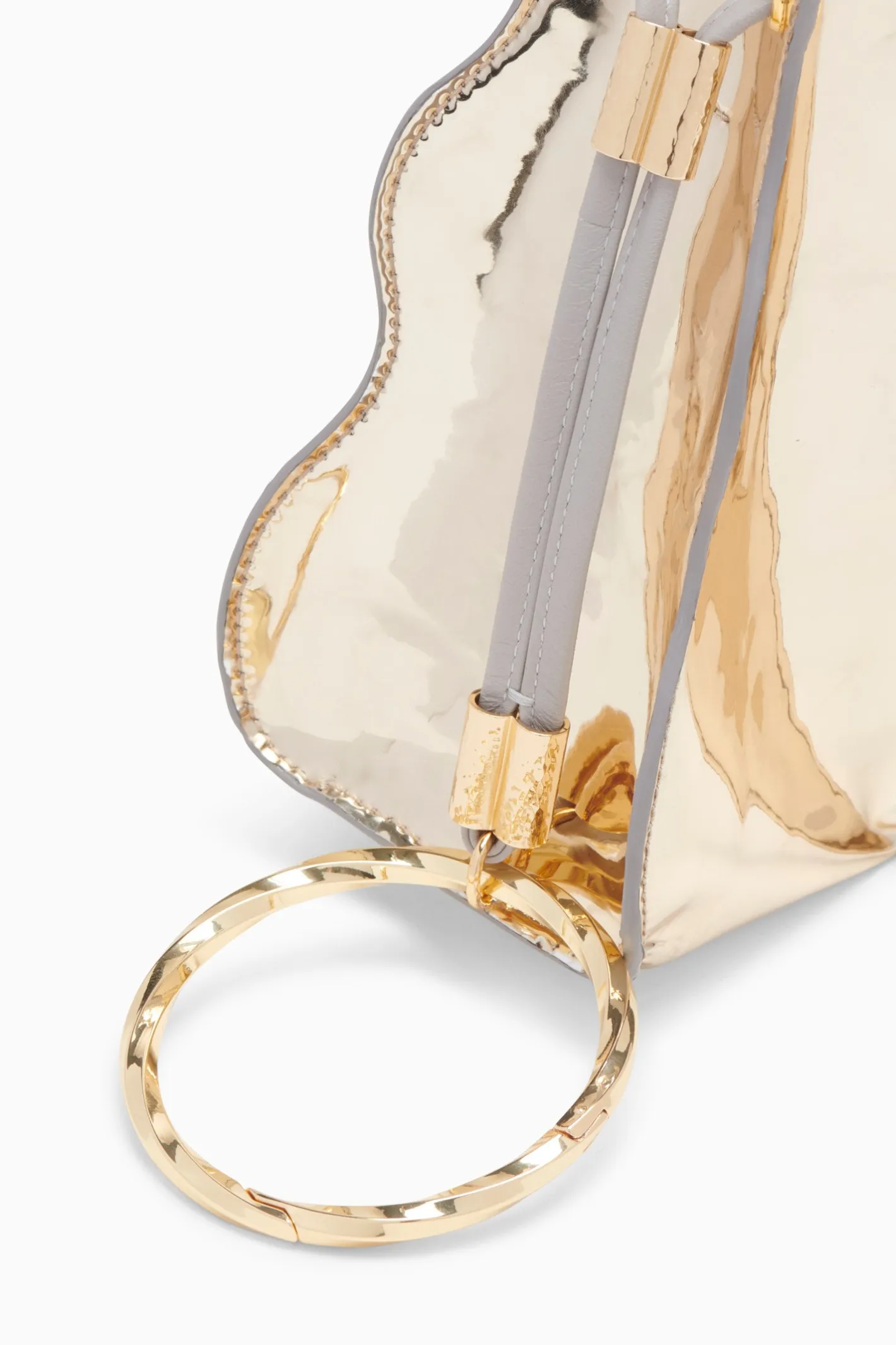 Ulla Johnson Adria Pleated Wave Pochette< Handbags