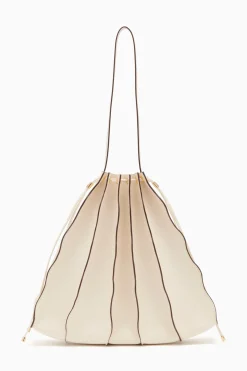 Ulla Johnson Adria Pleated Wave Tote< Handbags