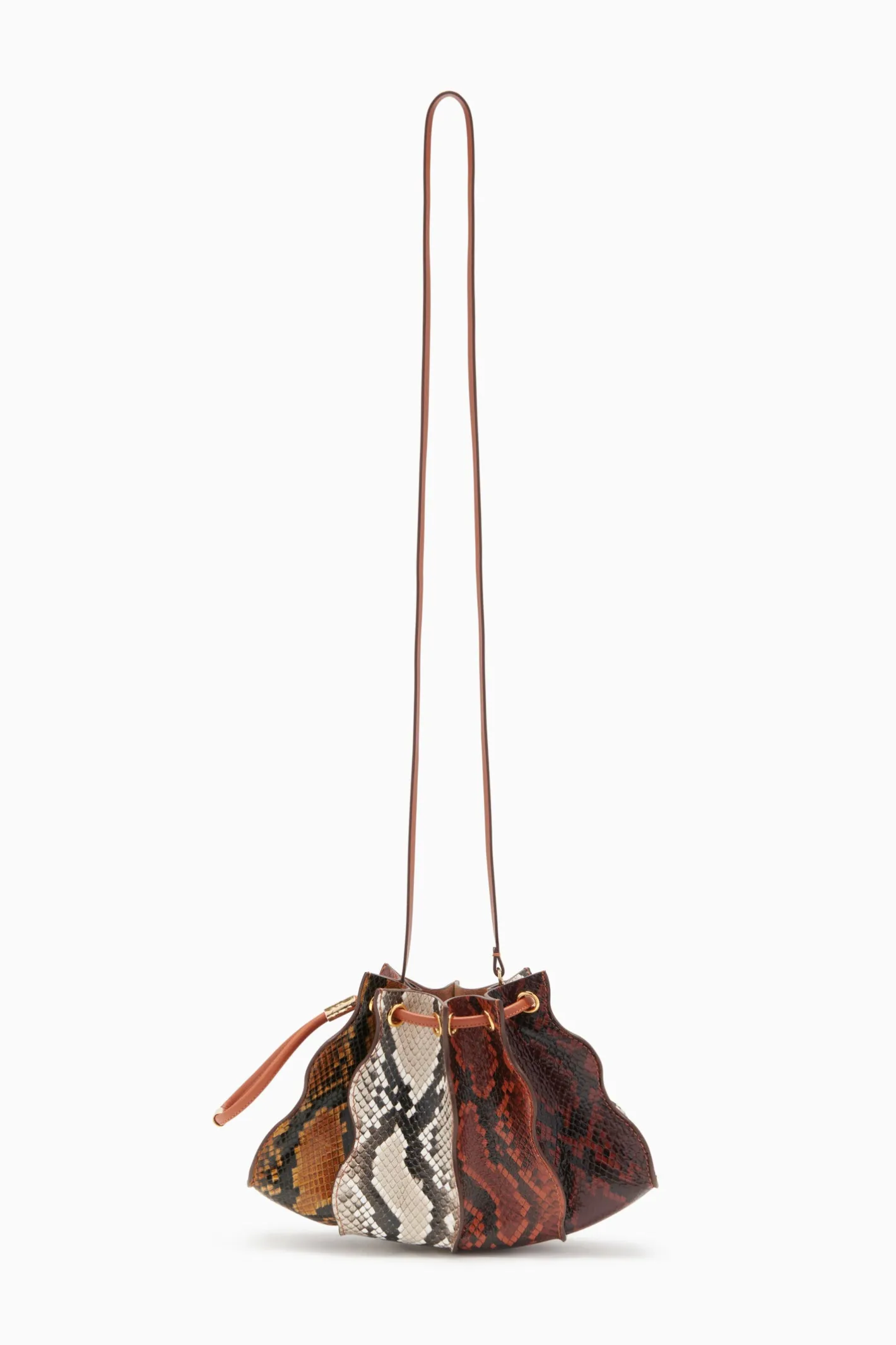 Ulla Johnson Adria Pleated Wave Wristlet< Handbags