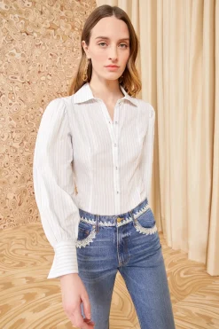 Ulla Johnson Arden Blouse< Tops