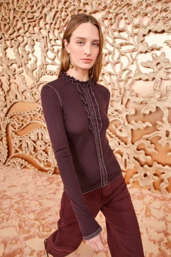 Ulla Johnson Asha Top< Tops|Knits
