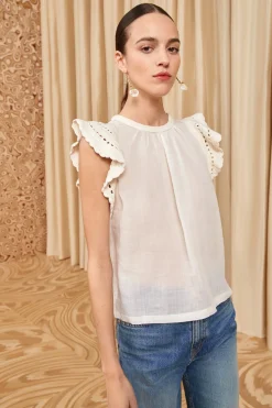 Ulla Johnson Kai Top< Tops