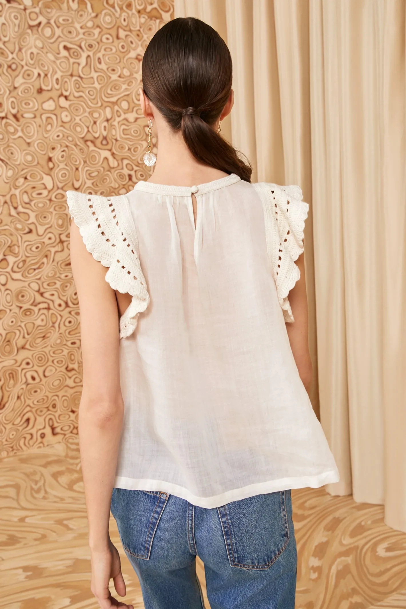 Ulla Johnson Kai Top< Tops