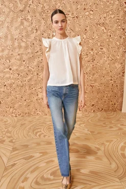 Ulla Johnson Kai Top< Tops