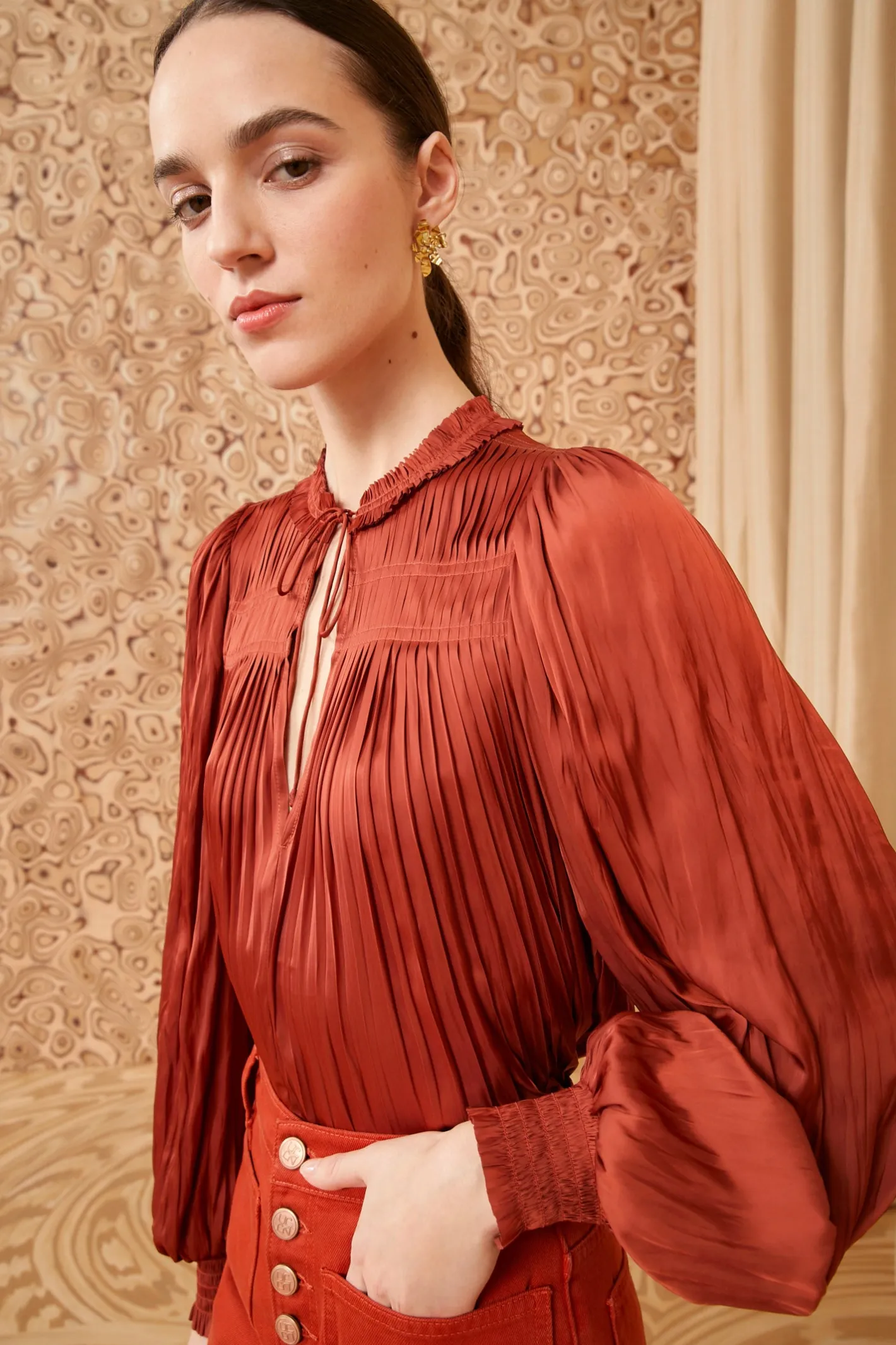 Ulla Johnson Leah Blouse< Tops