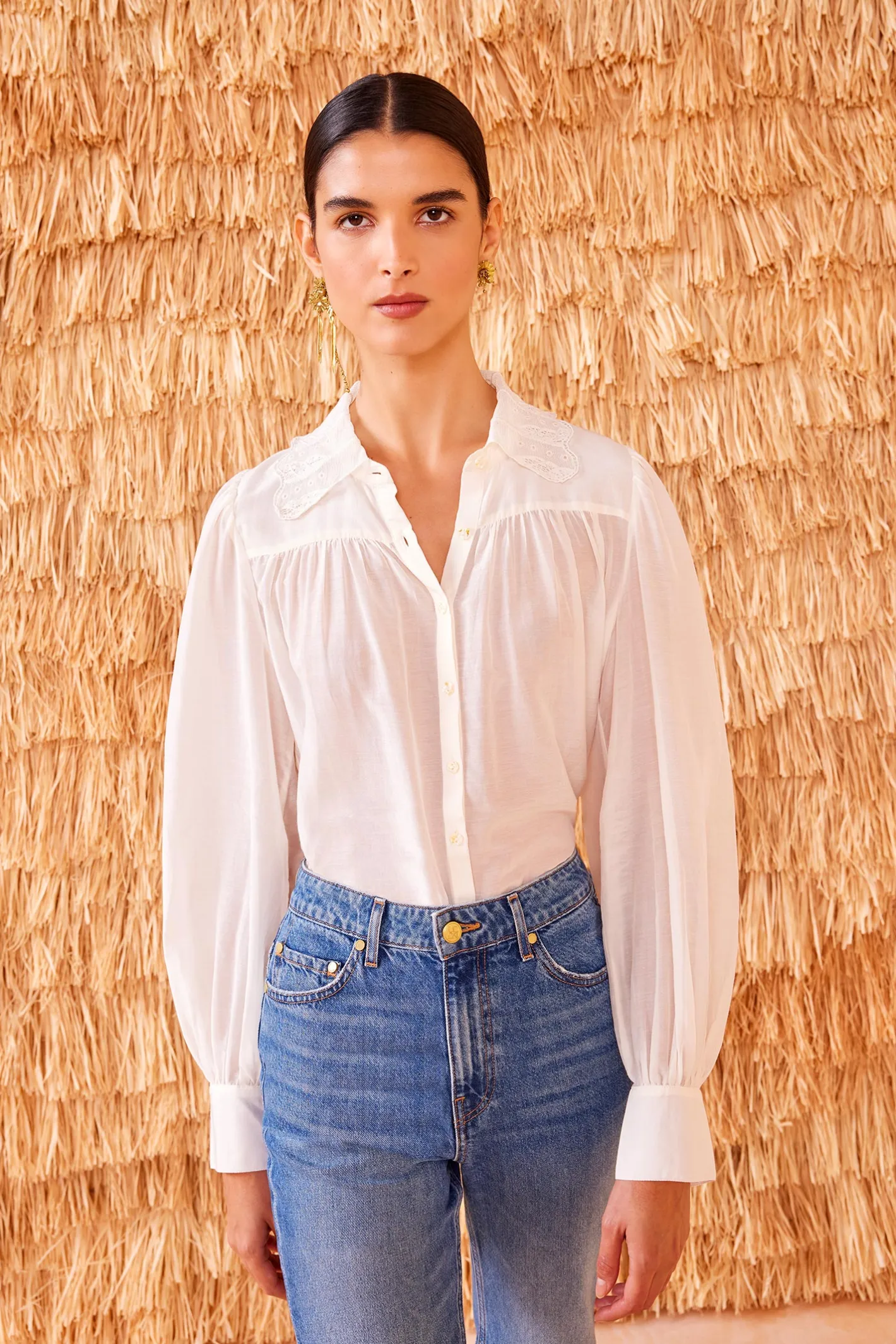 Ulla Johnson Rowan Blouse< Tops