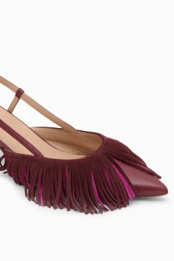 Ulla Johnson Shira Fringe Slingback< Shoes