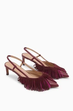 Ulla Johnson Shira Fringe Slingback< Shoes