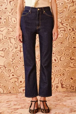 Ulla Johnson The Cropped Agnes Jean< Denim