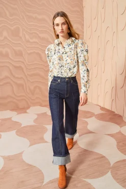 Ulla Johnson The Genevieve Jean< Denim