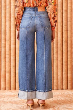 Ulla Johnson The Genevieve Jean< Denim