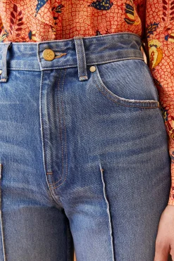 Ulla Johnson The Genevieve Jean< Denim