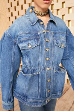 Ulla Johnson The Odette Jacket< Denim|Coats And Jackets