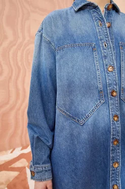 Ulla Johnson The Valerie Dress< Denim