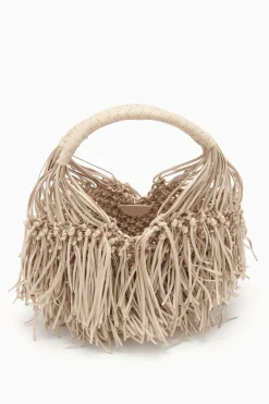 Ulla Johnson Valeria Small Fringe Hobo< Handbags